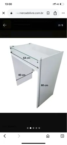 Mesa expositora para ótica 
