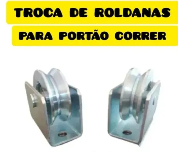 REFORMA DE PORTÃO TROCA DE TRIÓ E ROLDANAS