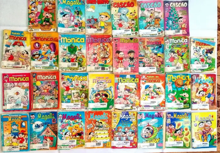 Coleção de 30 Revistas Turma da Mônica - Anos 80/90