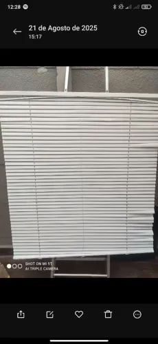 2 Persiana alumínio 1x1,35