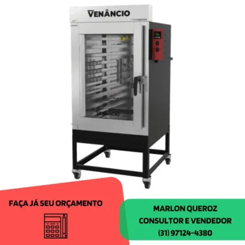 Forno de Padaria 8 Esteiras Elétrico Venâncio 