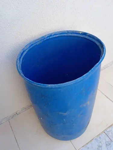 Tambor Azul de Plástico Resistente