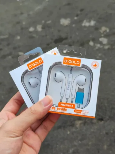 Fone de ouvido tipo C - ENTREGA A DOMICÍLIO 