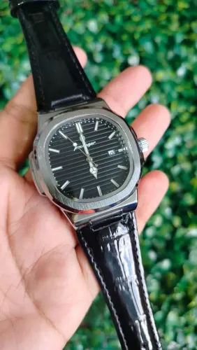 Relógio Masculino Elegante Preto poedagar a prova de água