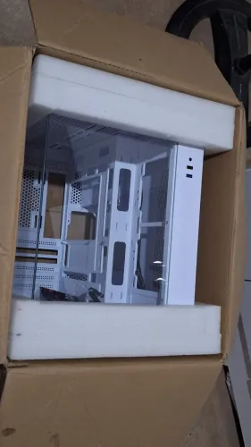 Gabinete Redragon Wideload Lite White Aquário - USADO