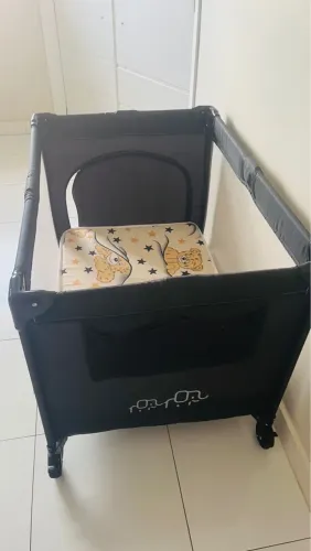 Berço Portátil Infantil Preto
