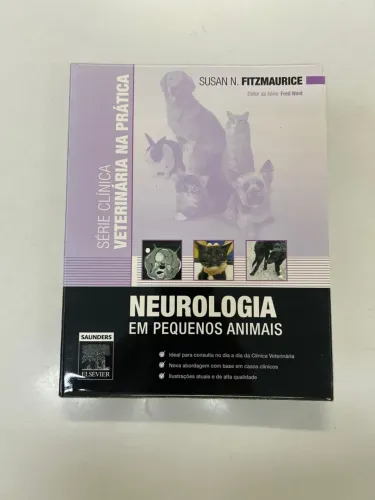 Livro Neurologia em Pequenos Animais - Susan N. Fit. + Gratis 1 livro de neurologia Vet