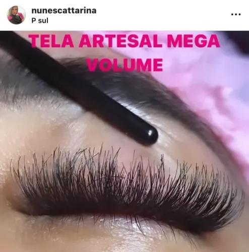 Cílios Tela personalizada