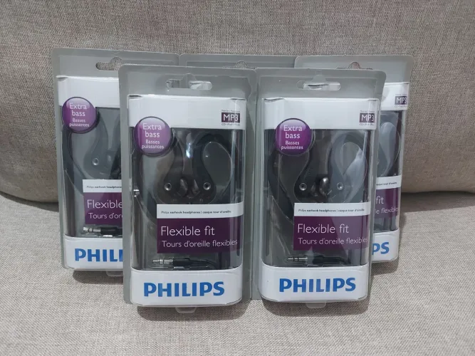Fones de ouvido Philips Flexível Fit - Extra Bass