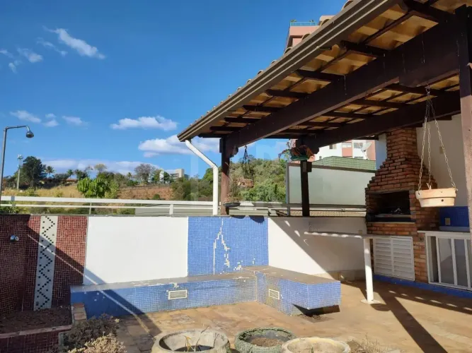 Cobertura à venda, 4 quartos, 1 suíte, 2 vagas, Luxemburgo - Belo Horizonte/MG