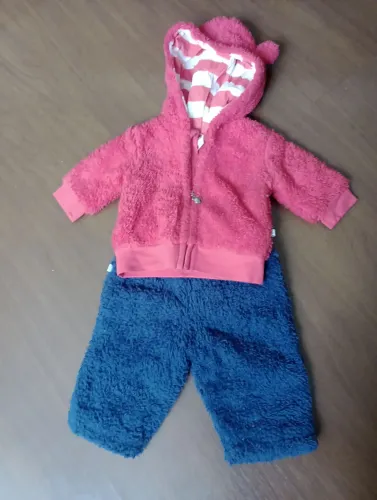 Conjunto de Moletom Infantil/ Bebê - Frio, Inverno