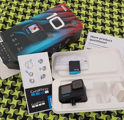 GoPro Hero 10 Black - Câmera de Ação 5.3K