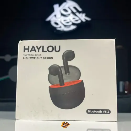 Fone Bluetooth Haylou X1 NEO | Sem Fio, Bluetooth 5.3 | Preto, Alta Qualidade de Som!