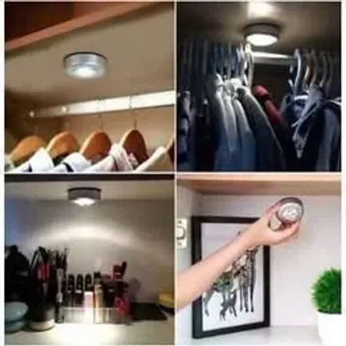 Luminária De 3 LEDs Adesiva Forte Emergência Luz De Parede. Não faço entrega, endereço na 
