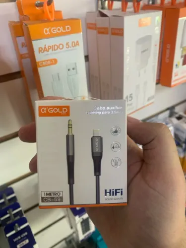 Cabo Auxiliar Tipo C e IPhone 