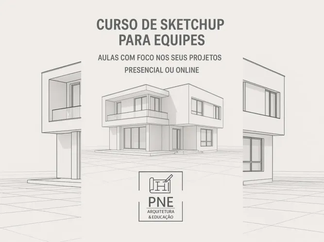Curso de SketchUp para Empresas - Treinamento em Equipe