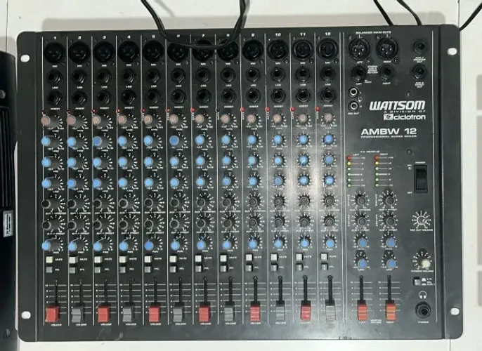 Mesa de Som Wattson Ciclotron AMBW 12