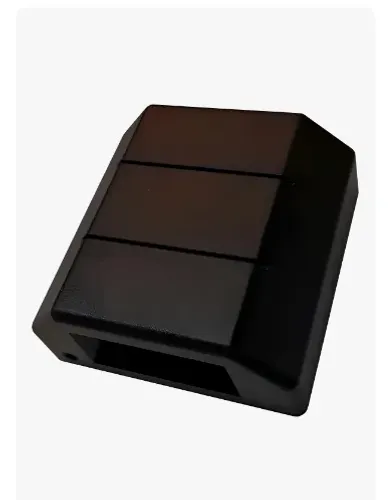 ARANDELA LED AL10  6W BIVOLT PRETA 3000K-NITROLUX