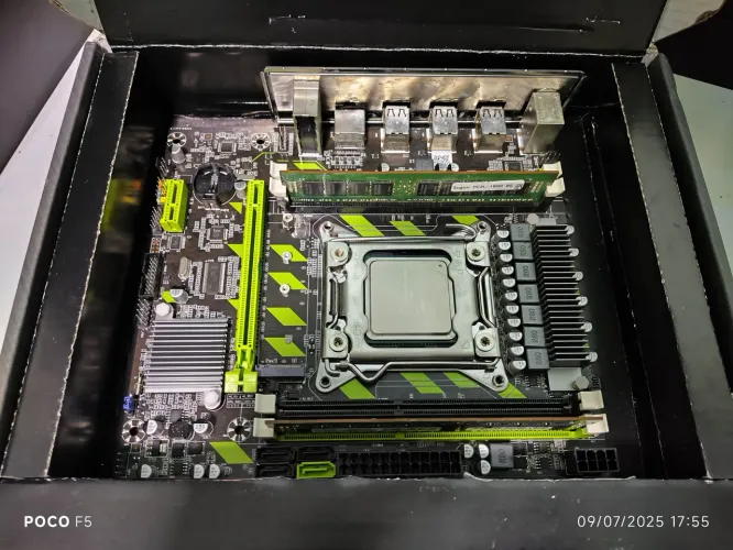 Kit x79 20 núcleos DDR3 8gb 