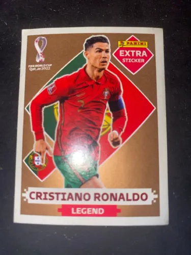Figurinha Cristiano Ronaldo - Extra Sticker Panini