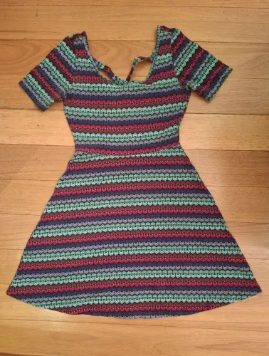Vestido Estampado Colorido
