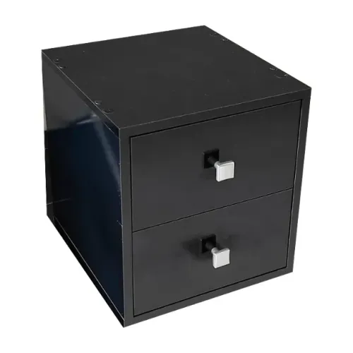 Gaveteiro Organizador De Mesa Madeira 2 Gavetas - Bom Estado