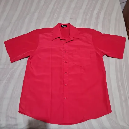 Camisa Social Vermelha - Elegância e Conforto ..