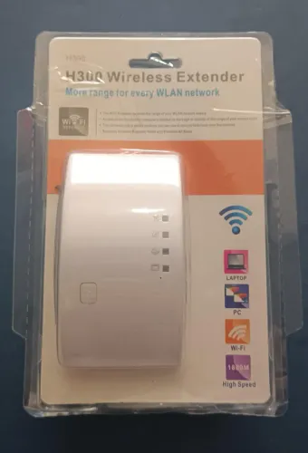 EXTENSOR DE SINAL WI-FI H300 WIRELESS