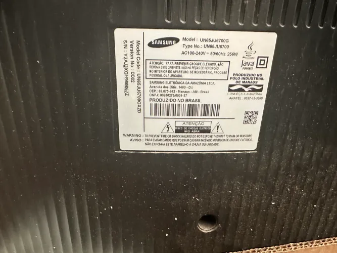 Tv Samsung 65 tela curva