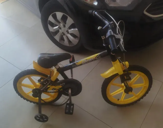 Bicicleta Infantil Dino Aro 16 da Track Bikes.
