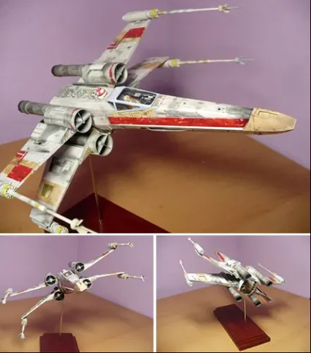 Kit Nave de Star Wars para imprimir e montar