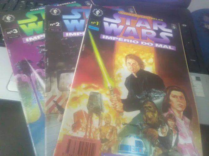 HQs Star Wars - Império do Mal - mini série completa