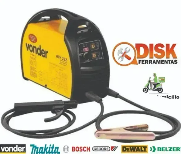 Inversora Maquina De Solda Eletrodo e tig 200a Riv222 Vonder Bivolt Lacrada