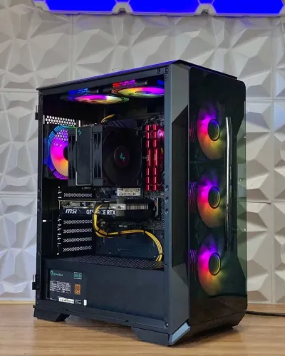 PC GAMER RYZEN 5 5600X/ 32GB RAM DDR4/ RTX 4060TI MSI
