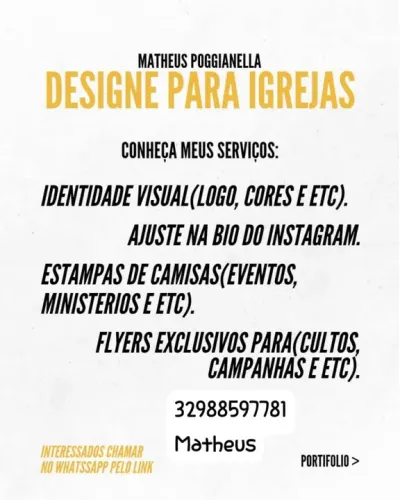Serviços de designers e identidade visual
