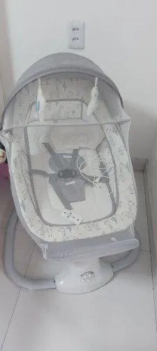 CADEIRA AUTOMÁTICA DE BALANÇO P/ BEBÊ 