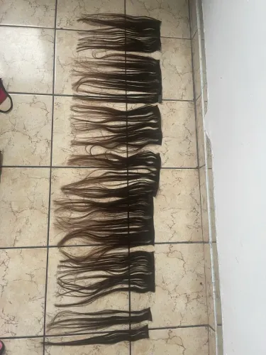 Mega hair cabelo humano brasileiro liso 40cm. 100g
