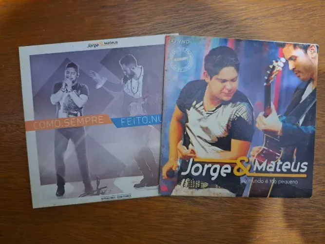 2 CDs Jorge e Matheus 
