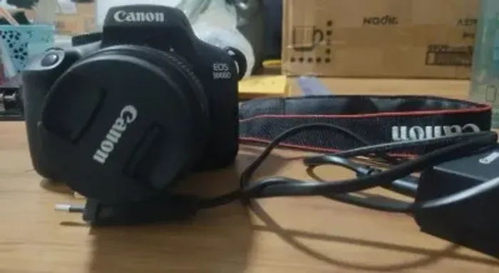 Canon Eos 3000d Kit + Lente 18-55mm Is Ii - Preto