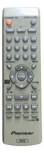 Controle Remoto Para Dvd Pioneer De Mesa Vxx2865 SR #av