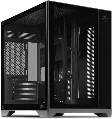 abinete Gamer Mancer CV100, Mid-Tower, Lateral De Vidro, Preto, MCR-CV100-BK