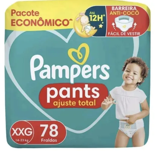 Promoção Fraldas Shortinho Pampers XXG