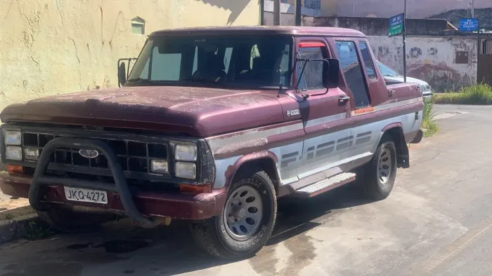 Ford F-1000 Cd/blazer 3.6 (álcool) 1985