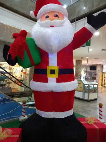 Papai Noel Inflável de natal