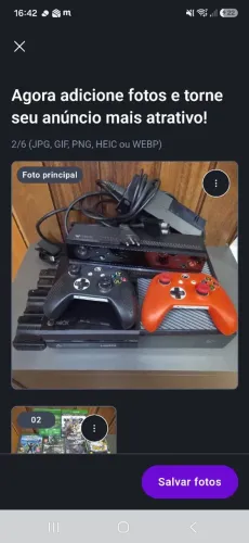 Xbox One Fat 512GB + Kinect + 2 Controles + 11 Jogos