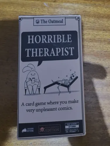 the horrible therapist card game