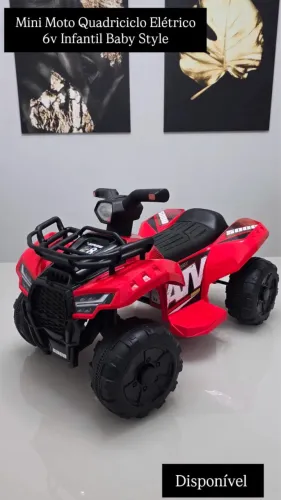 Quadriciclo infantil elétrico ( Novo )