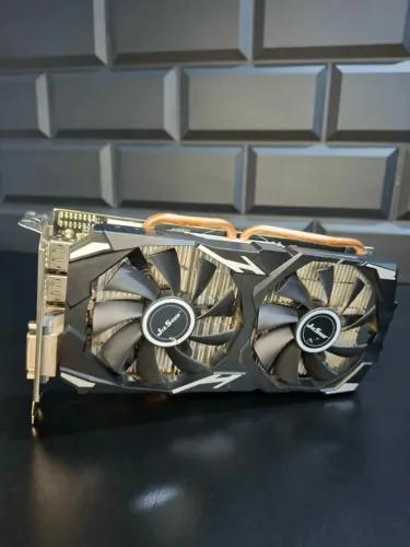 Placa de Vídeo Jieshuo Radeon RX 580 8GB GDDR5 - Testada