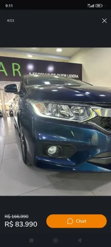 Honda City Sedan EX 1.5 Flex 16V 4P Aut. 2019