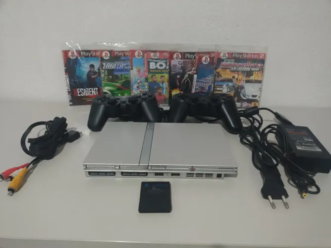 Playstation 2 prata